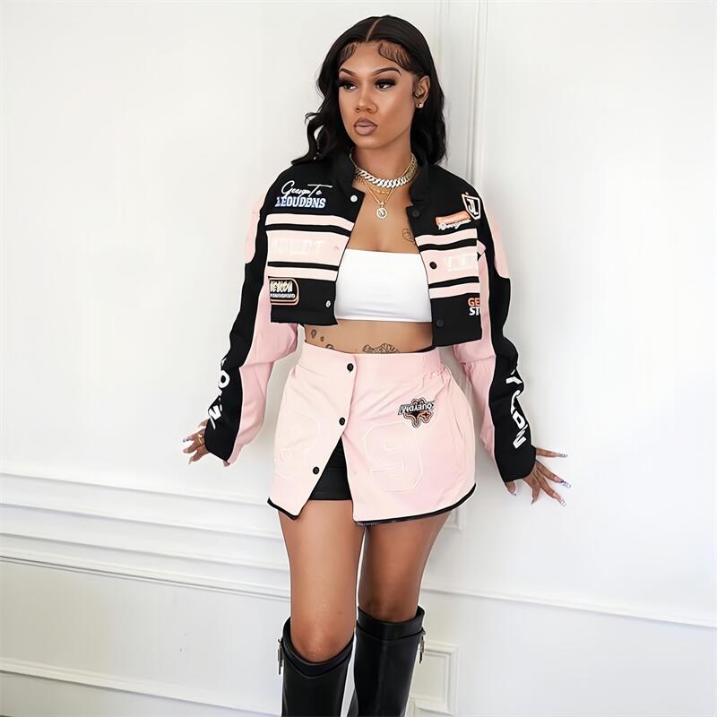 HLJ Letter Print Two Piece Out - Winter Clothing Essentials review and price