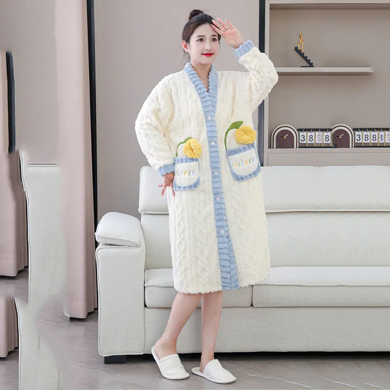 Nightgown Winter Women's Cloth - Winter Clothing Affordable review and price