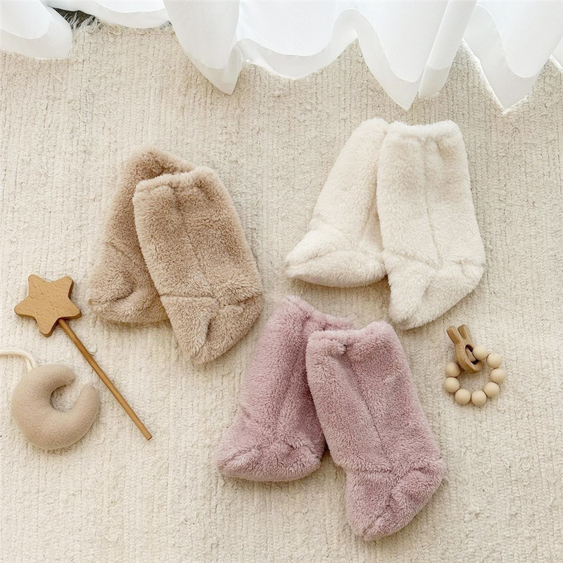 Warm Winter Baby Socks Coral F - Winter Clothing For Babies review and price