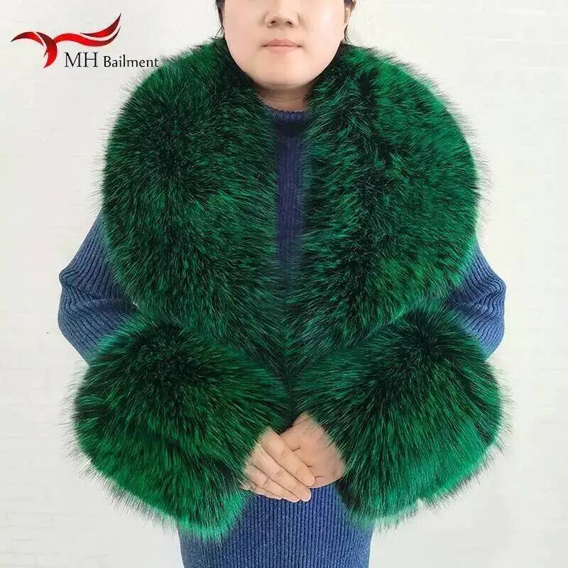 Large Women Faux Fox Fur Scarf - Winter Clothing Essentials review and price