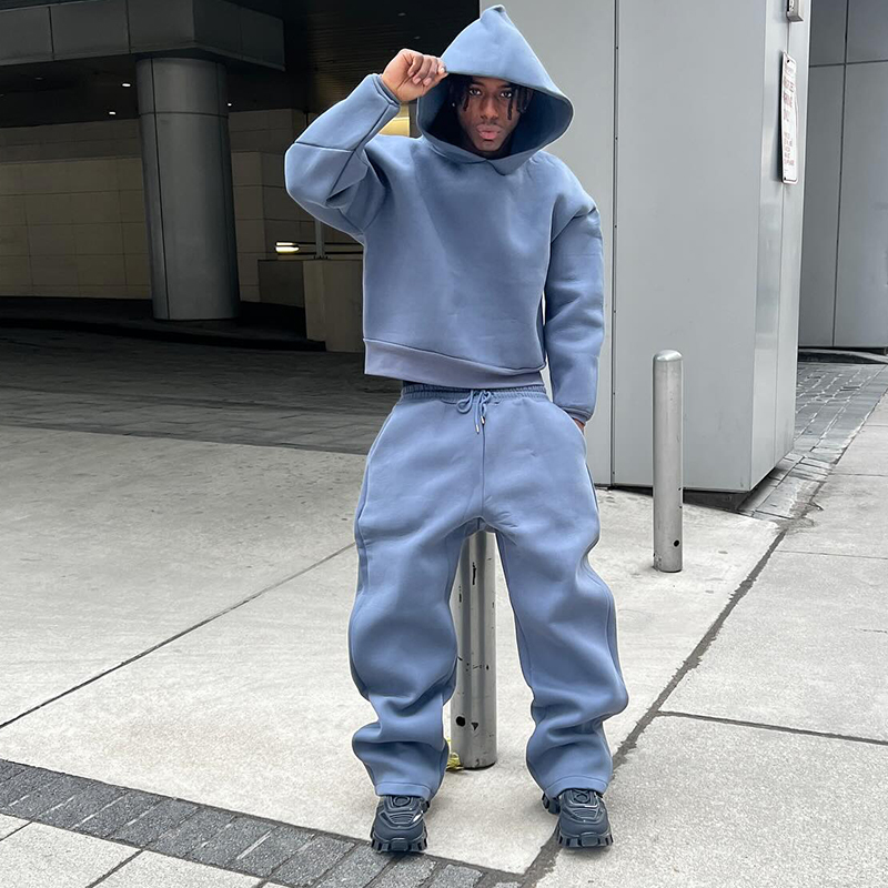 Men's Hoodie Set Solid Color S - Winter Clothing Website review and price