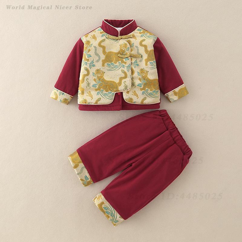 Autumn Winter Thick Tang Suit  - Winter Clothing For Babies review and price