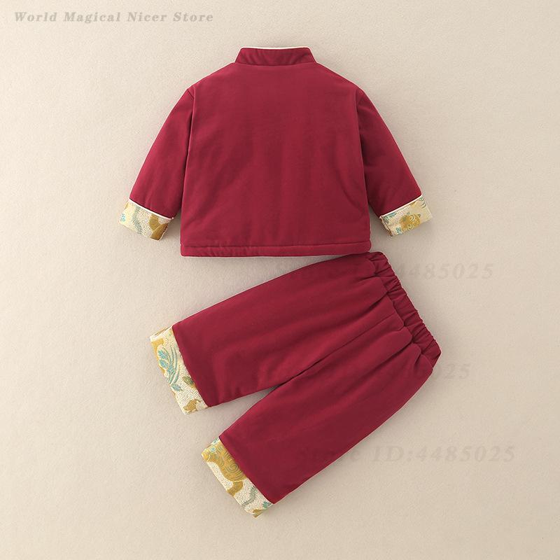 Autumn Winter Thick Tang Suit  - Winter Clothing For Babies review and price