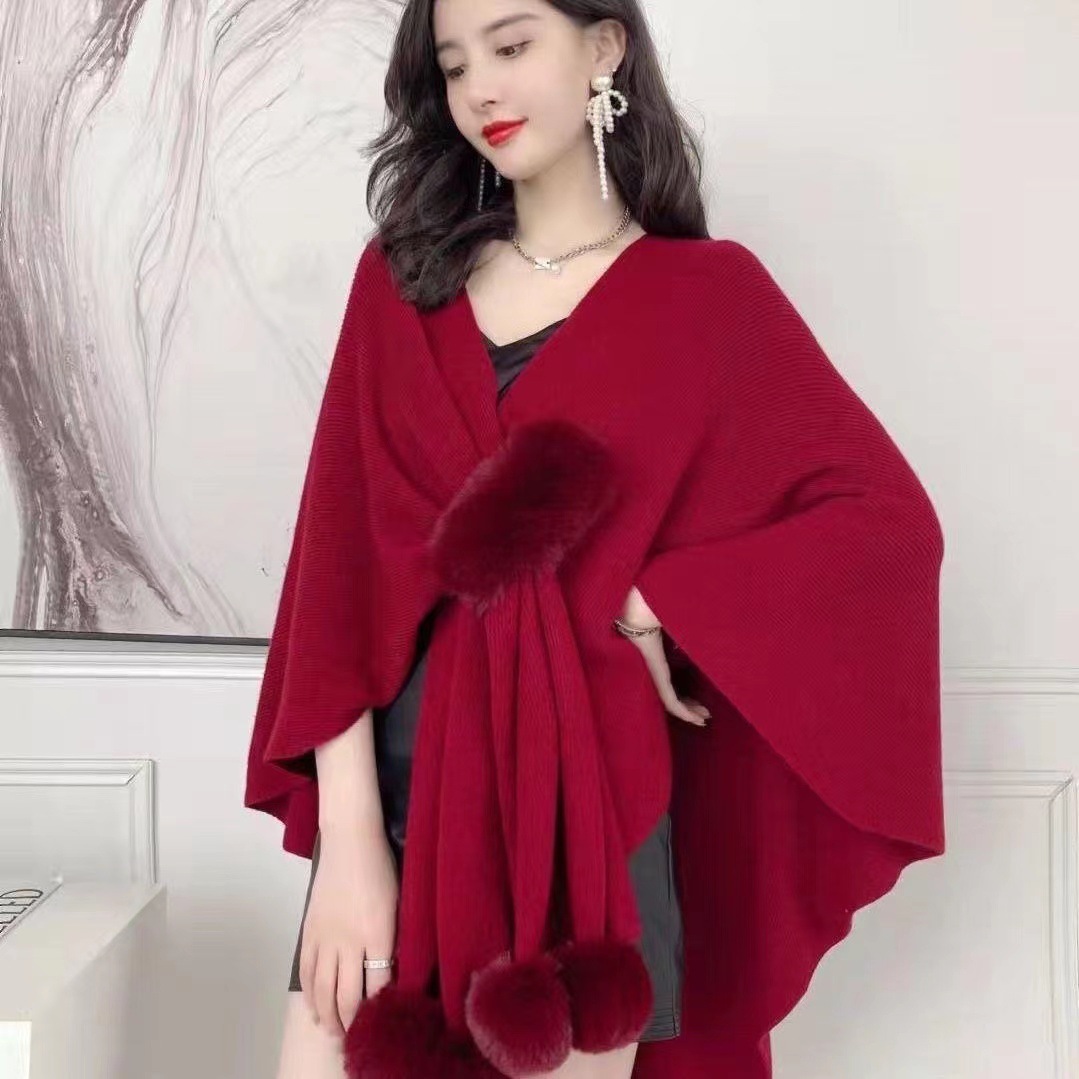 Autumn New Vintage Knitted Sha - Winter Clothing Essentials review and price