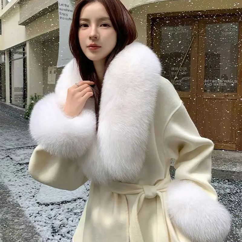 2025 Real Fox Fur Collar Winte - Winter Clothing Essentials review and price