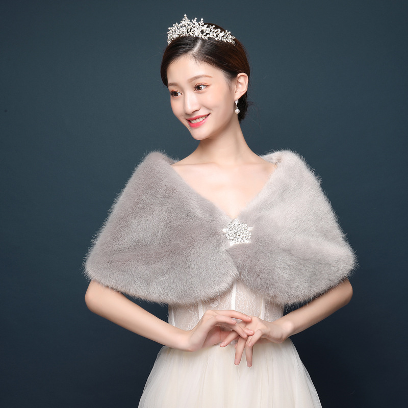Women Bridal Shawl Wedding Cap - Winter Clothing Essentials review and price